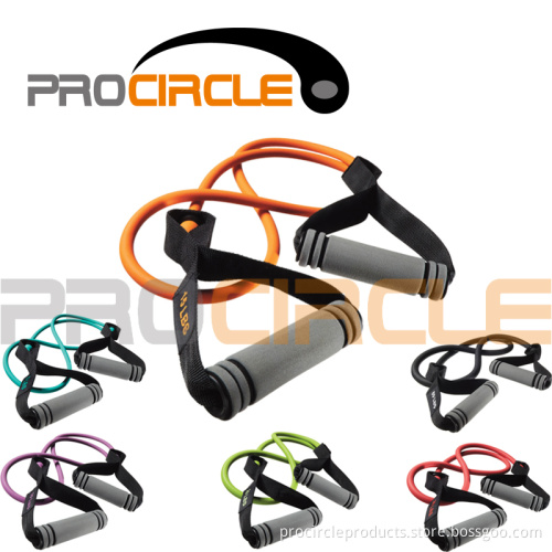 Crossfit Resistance Band Exercise Cords Tube with Handles (PC-RB1037)